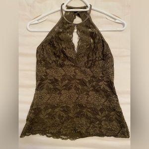 Green Lacy Guess shirt